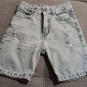 💛Light Wash Denim Jean Shorts